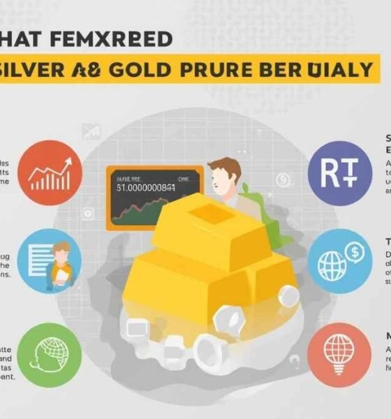 Silver & Gold Prices Daily